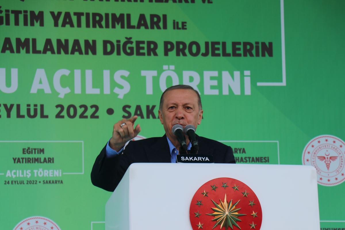 Cumhurbaşkanı Erdoğan Sakarya’'da