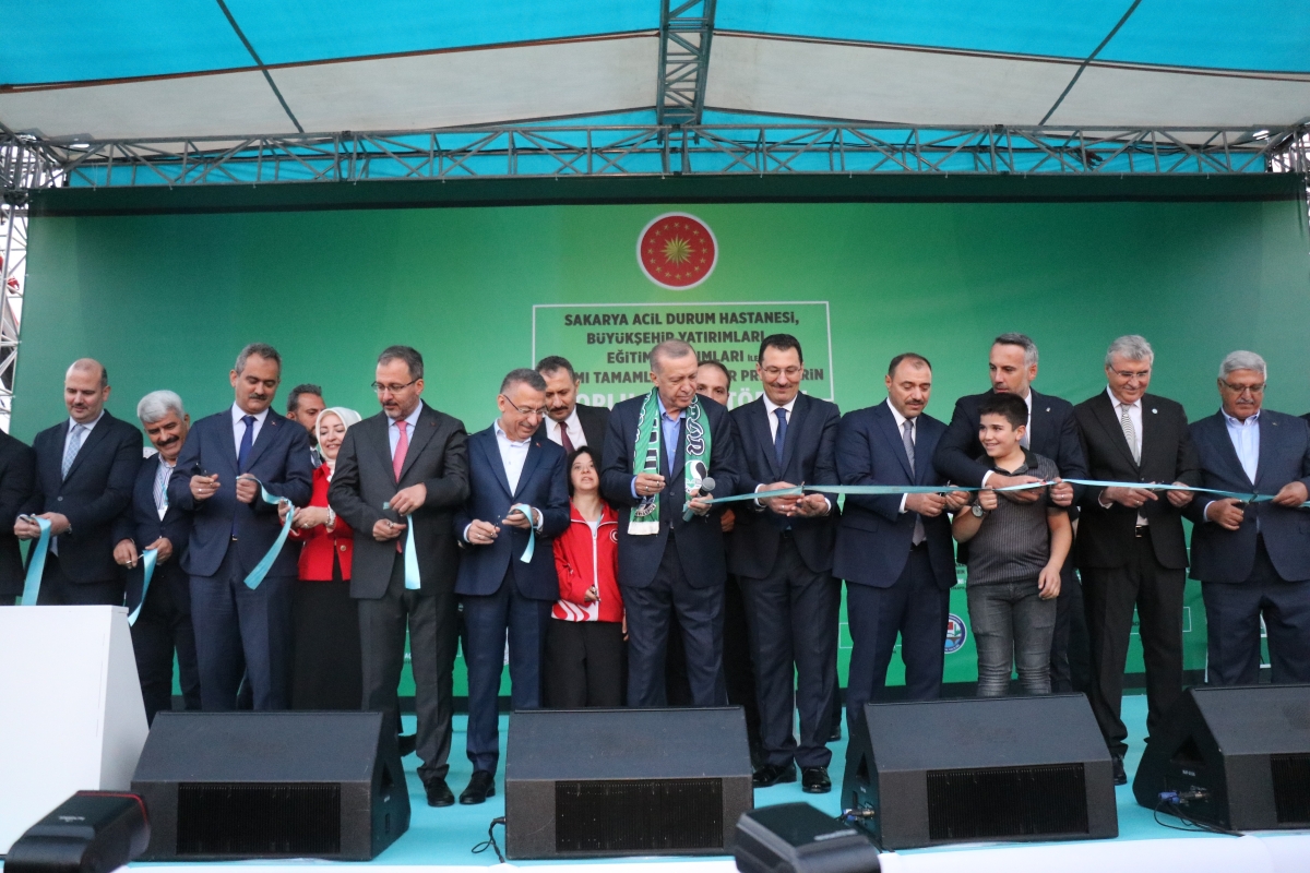 Cumhurbaşkanı Erdoğan Sakarya’'da