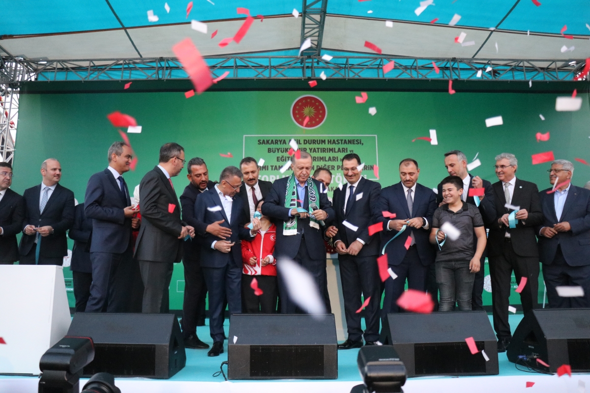 Cumhurbaşkanı Erdoğan Sakarya’'da