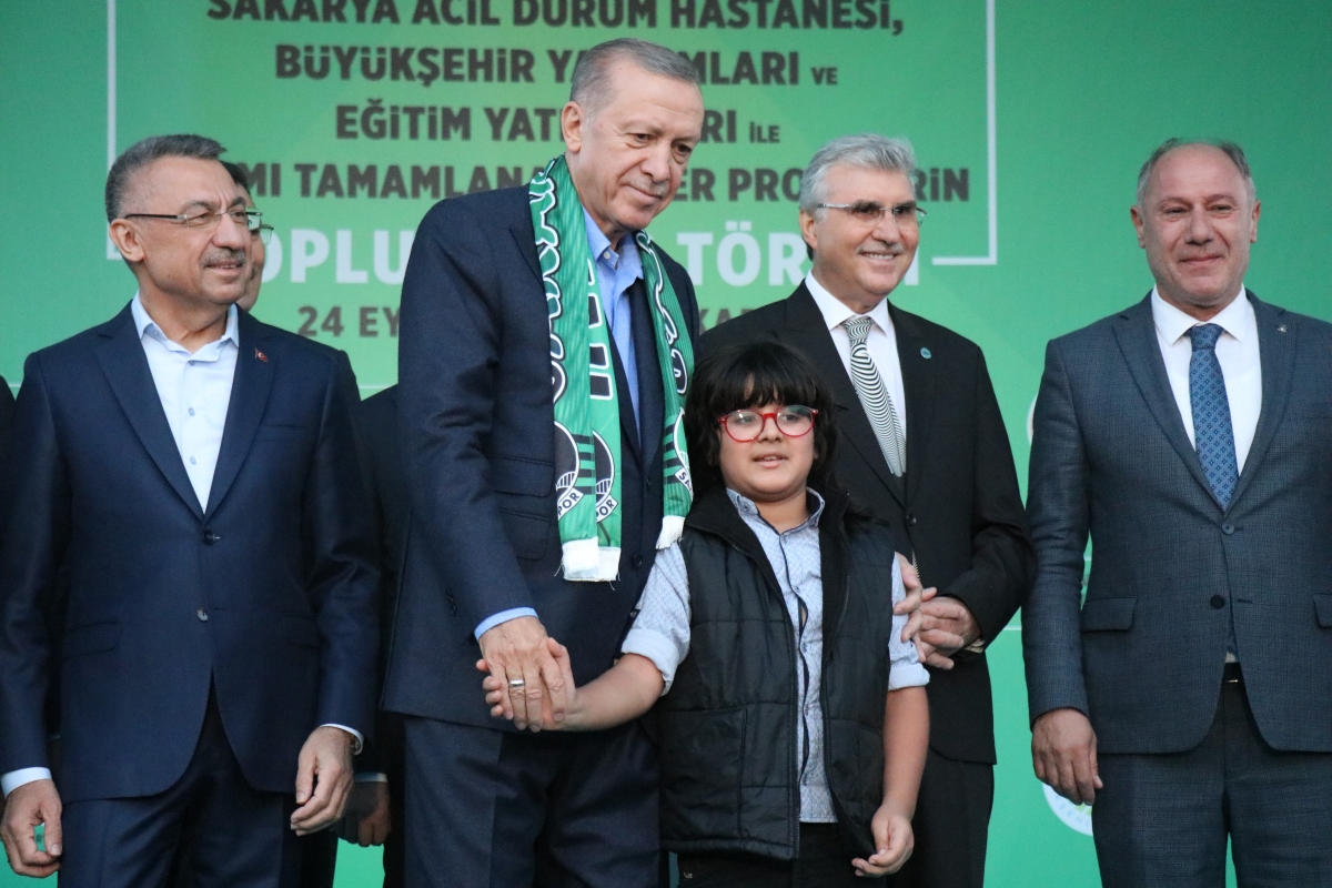 Cumhurbaşkanı Erdoğan Sakarya’'da