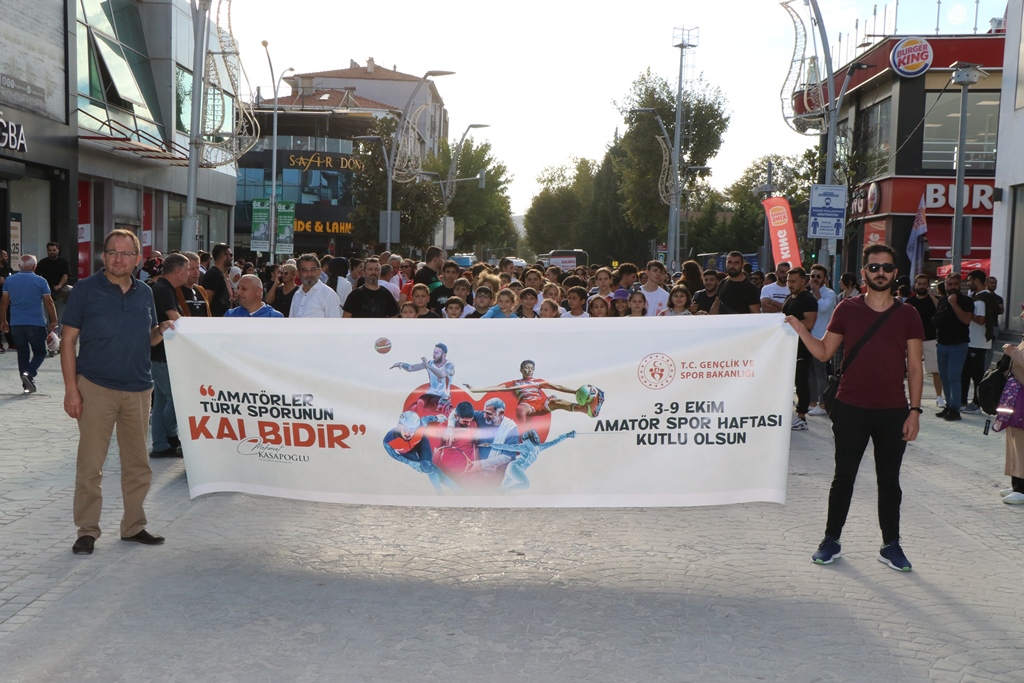 AMATÖR SPOR HAFTASI BAŞLADI