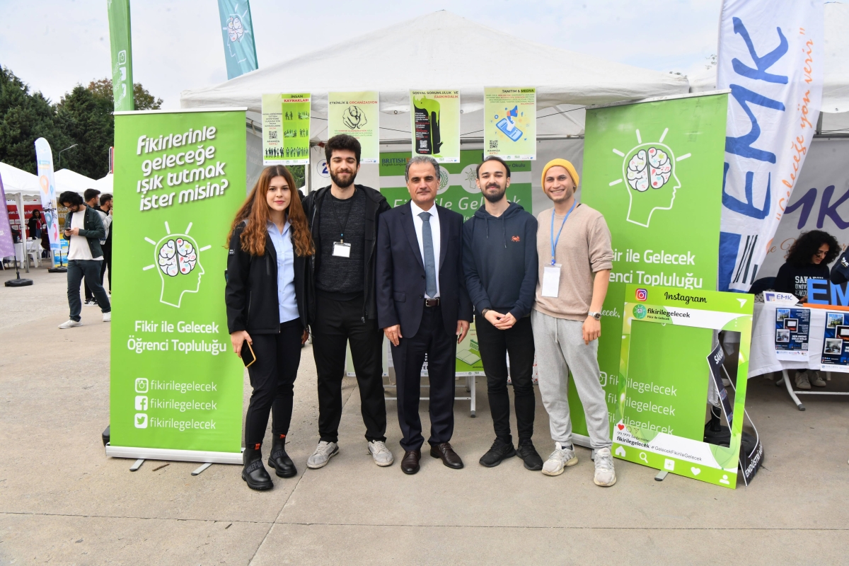 Rektör Al Öğrenci Topluluklarını Ziyaret Etti