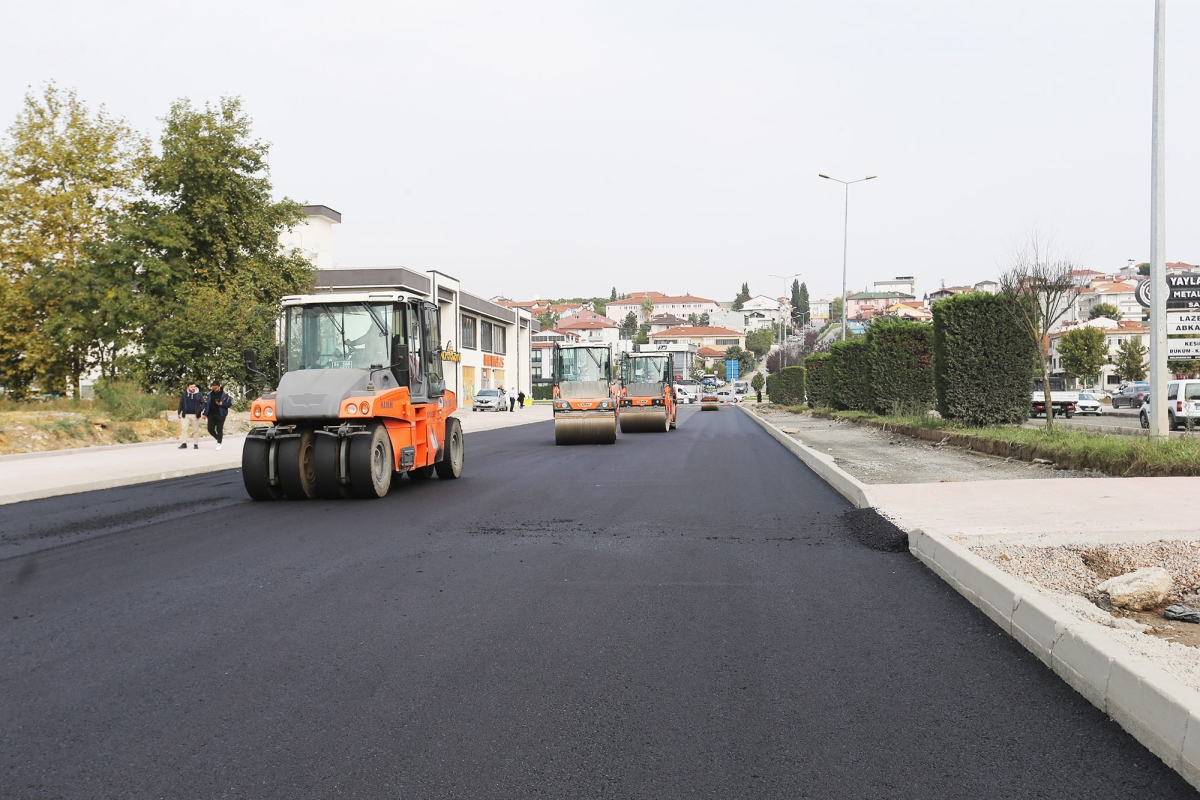43 metre yol, 9 metre kaldırım