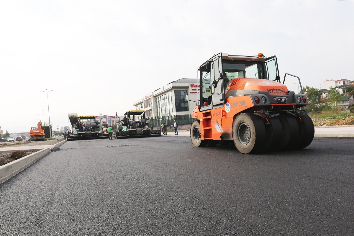43 metre yol, 9 metre kaldırım