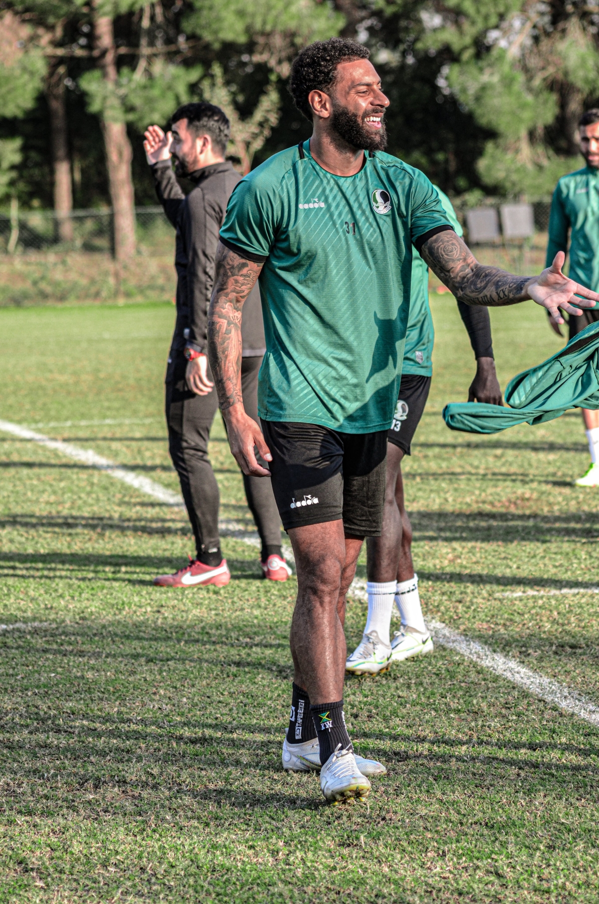 Sakaryaspor taktik ağırlıklı idman yaptı