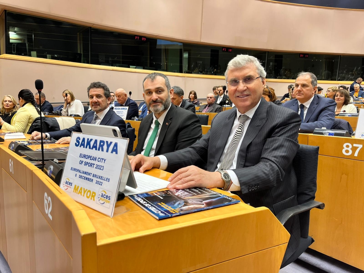 Başkan Yüce müjdeyi Belçika’dan verdi