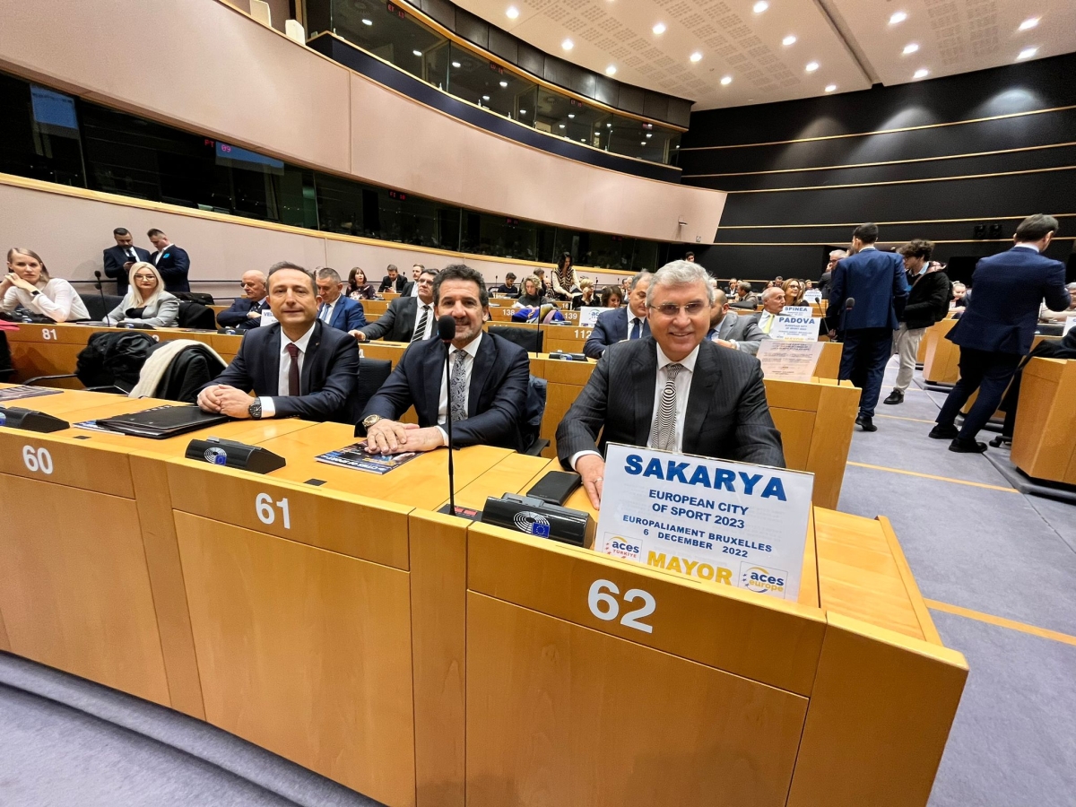Başkan Yüce müjdeyi Belçika’dan verdi