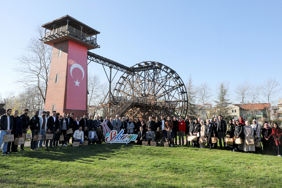 Başkan Yüce, uluslararası öğrencilerle buluştu