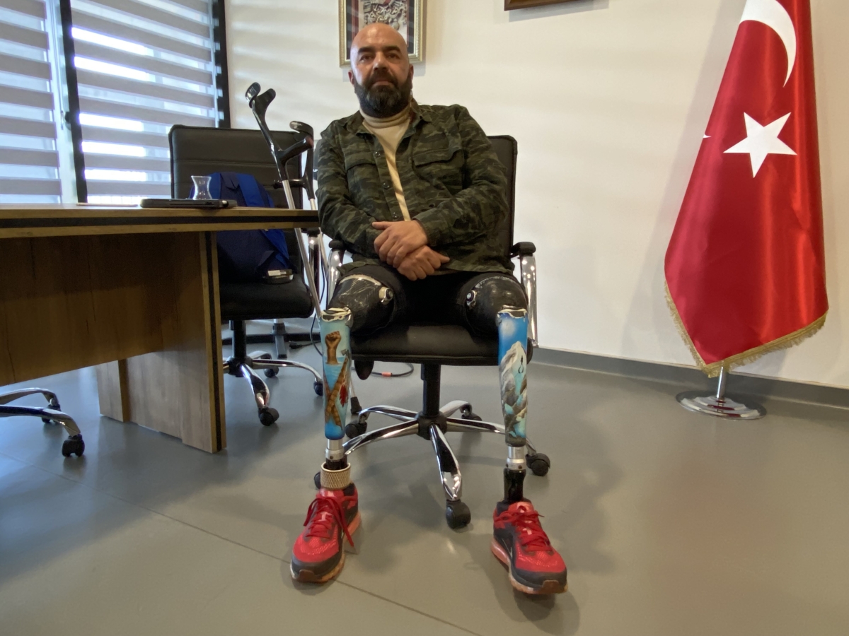 Rekortmen depremzedelere sırrını anlatıyor