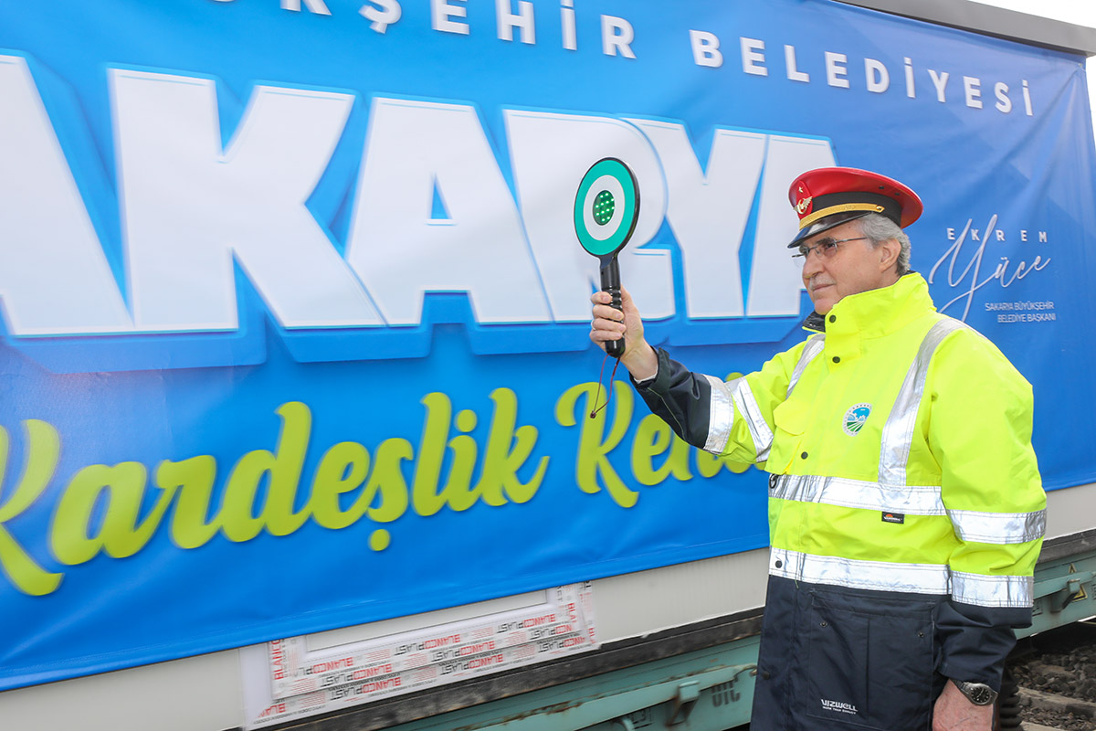 Sakarya'dan ilk konteynerler İskenderun’a yola çıktı