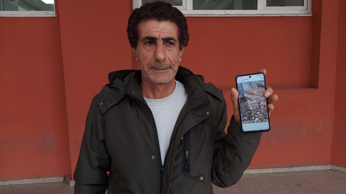 Binanın kirişlerini toprakla doldurdular