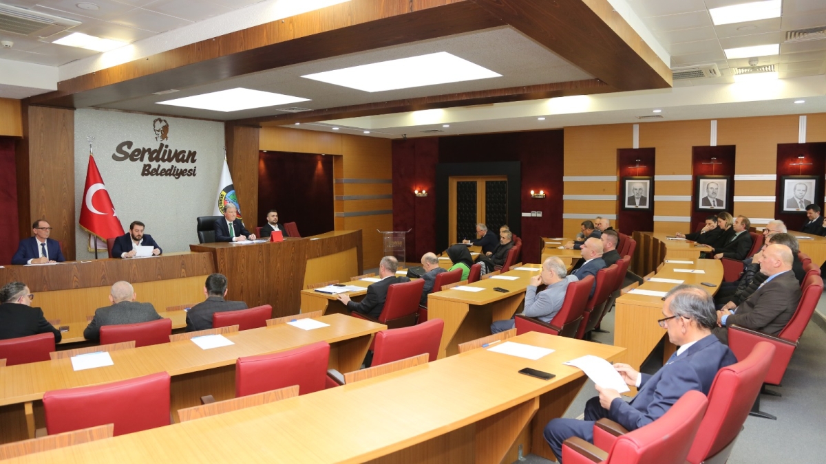 Serdivan Belediyesi Nisan Ayı Olağan Meclisi Toplandı