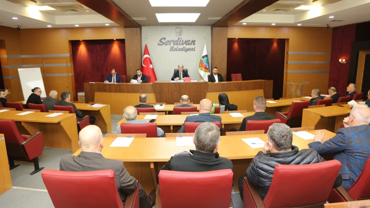 Serdivan Belediyesi Nisan Ayı Olağan Meclisi Toplandı