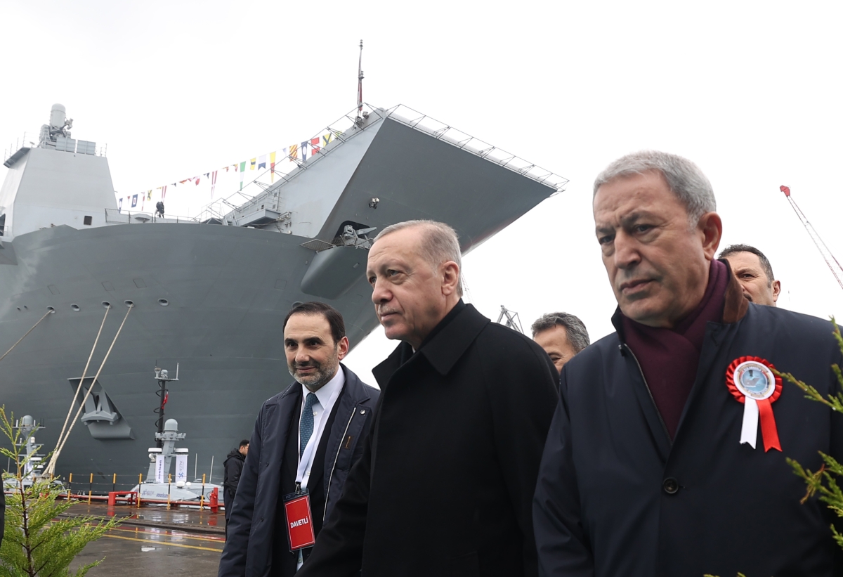 TCG Anadolu Gemisi Teslim Edildi