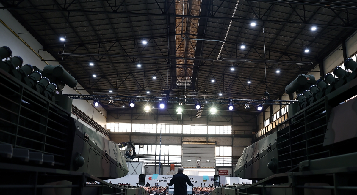 Yeni Altay Tankı testler için TSK’ya teslim edildi