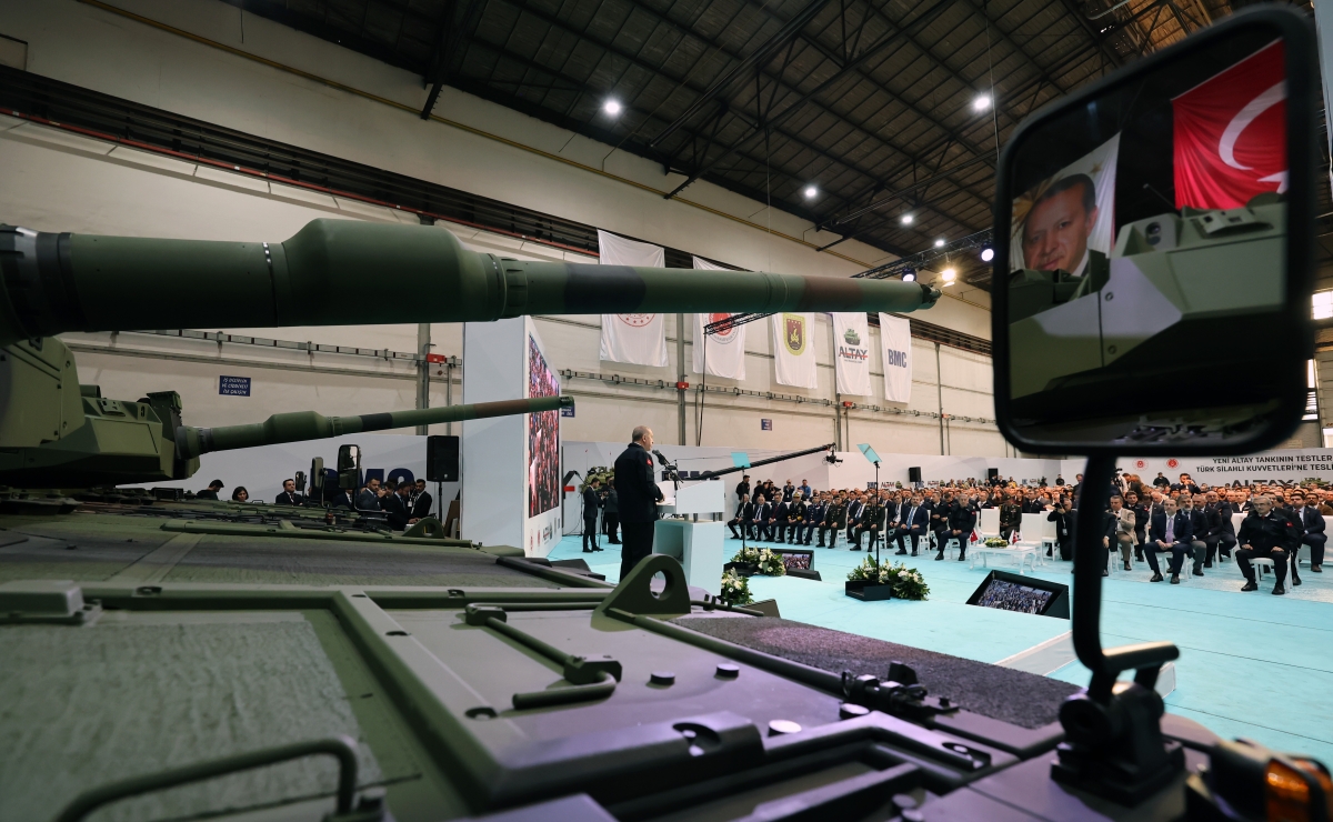Yeni Altay Tankı testler için TSK’ya teslim edildi
