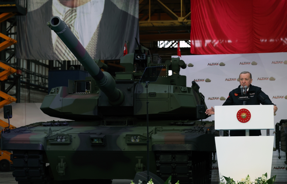 Yeni Altay Tankı testler için TSK’ya teslim edildi