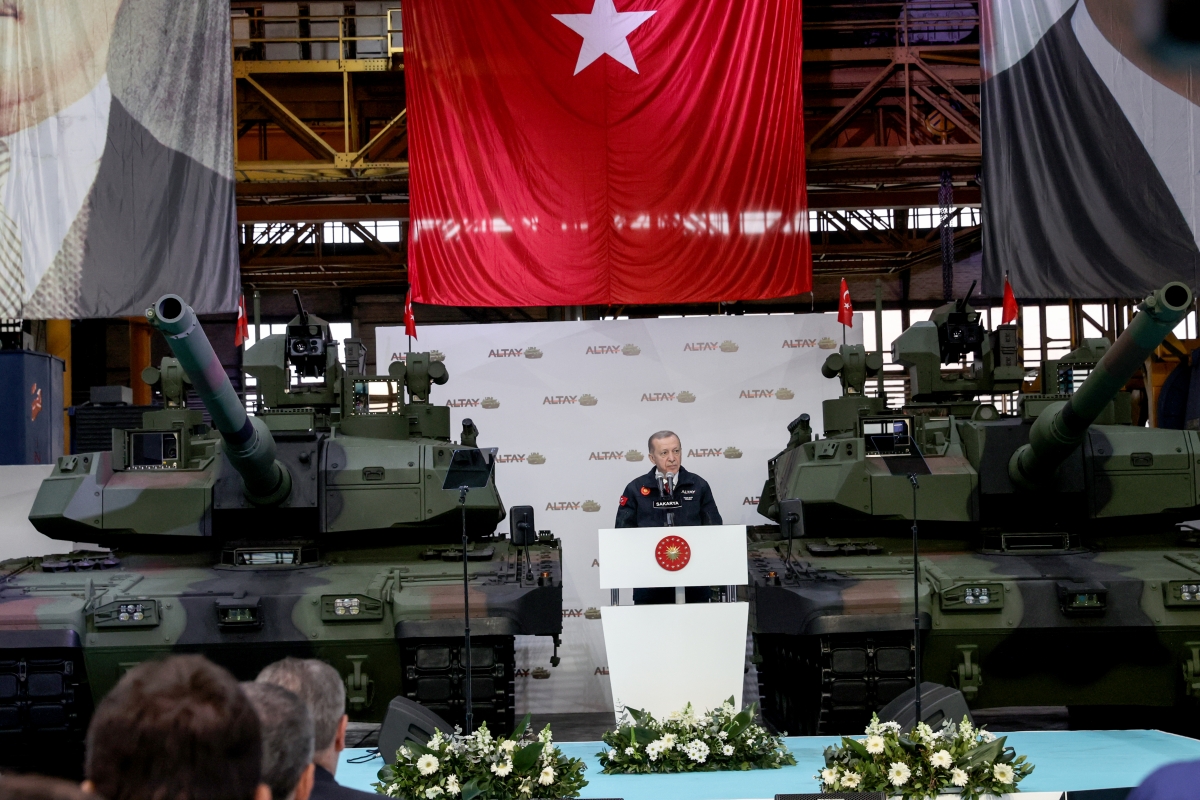 Yeni Altay Tankı testler için TSK’ya teslim edildi
