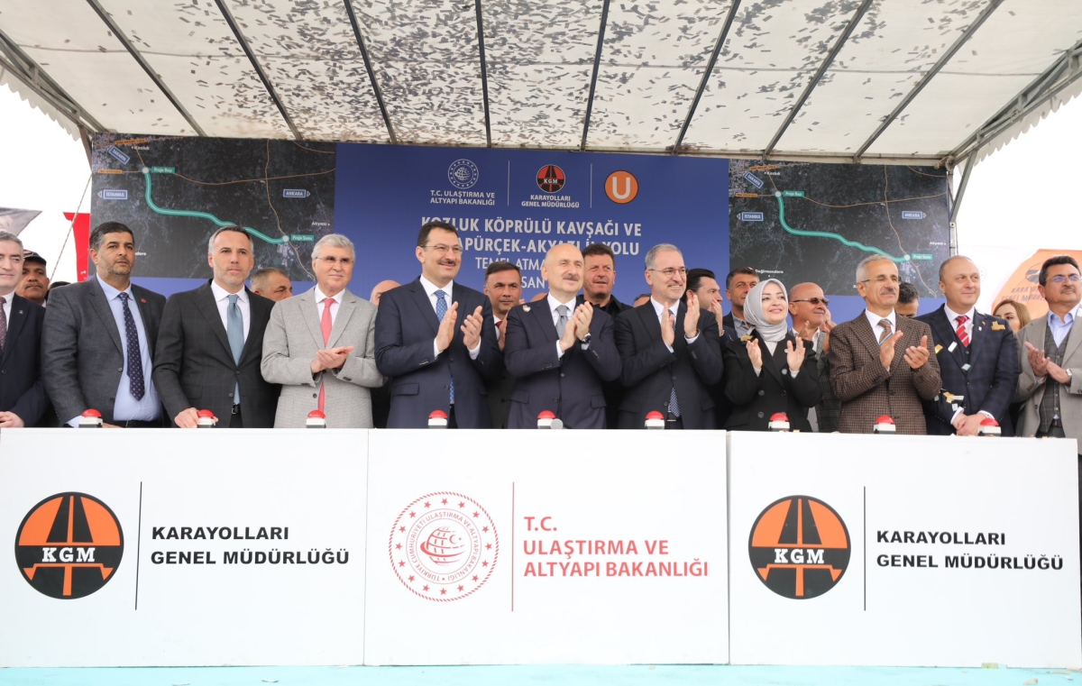 Karapürçek Akyazı Yolu Temel Atma Töreni