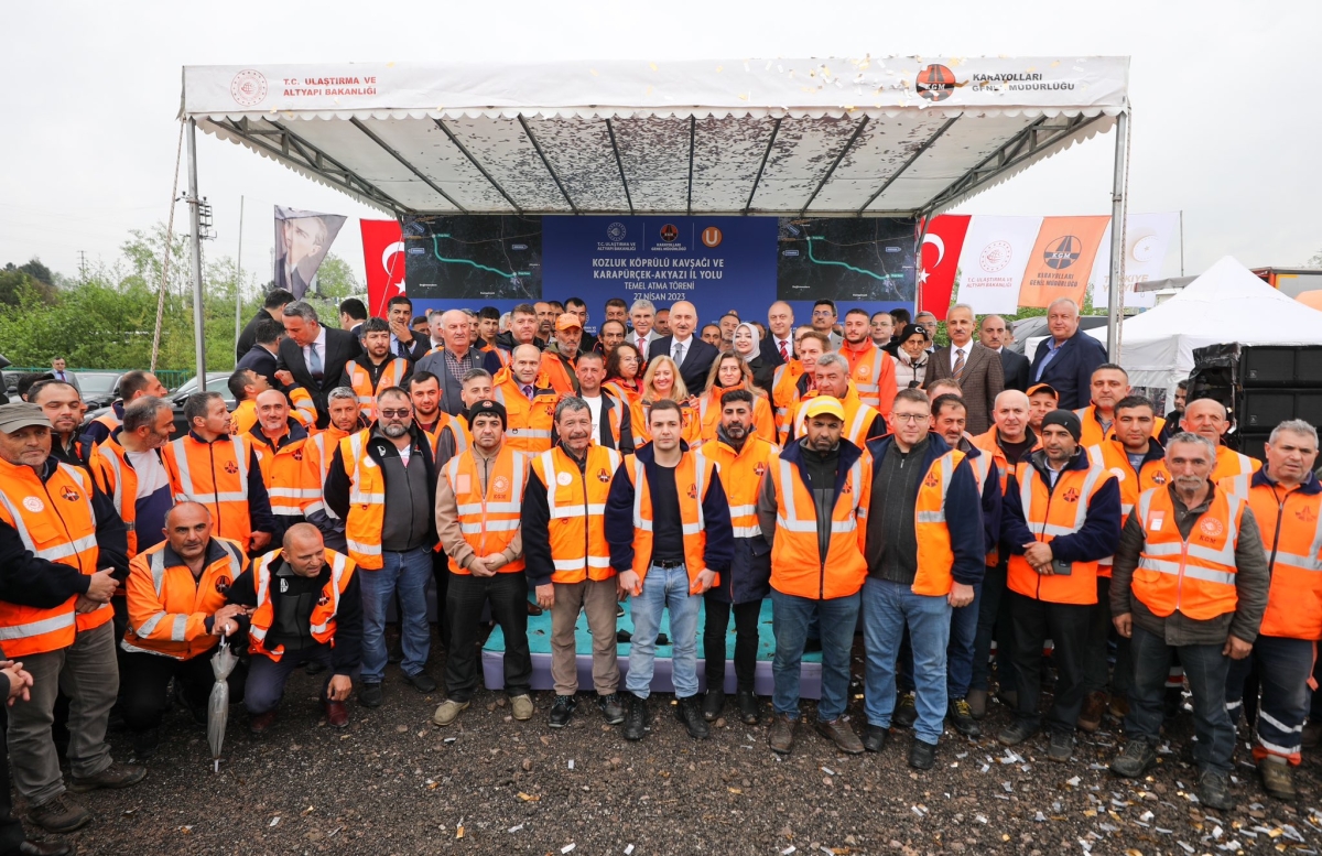 Karapürçek Akyazı Yolu Temel Atma Töreni