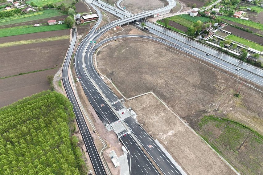 Bekirpaşa Otoyol Kavşağı açıldı