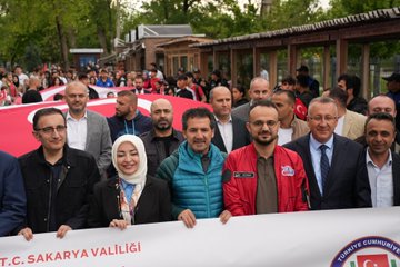 Gençlik Haftası yürüyüşü