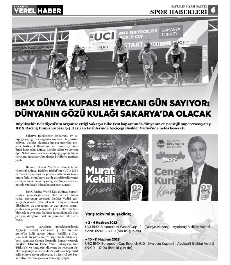 Sakarya Yerel Haber Gazetesi 5.Sayısı Çıktı
