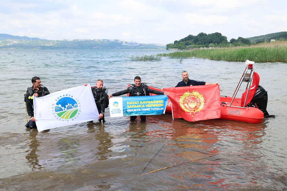 Sapanca Gölün'den çıkanlar şaşırttı
