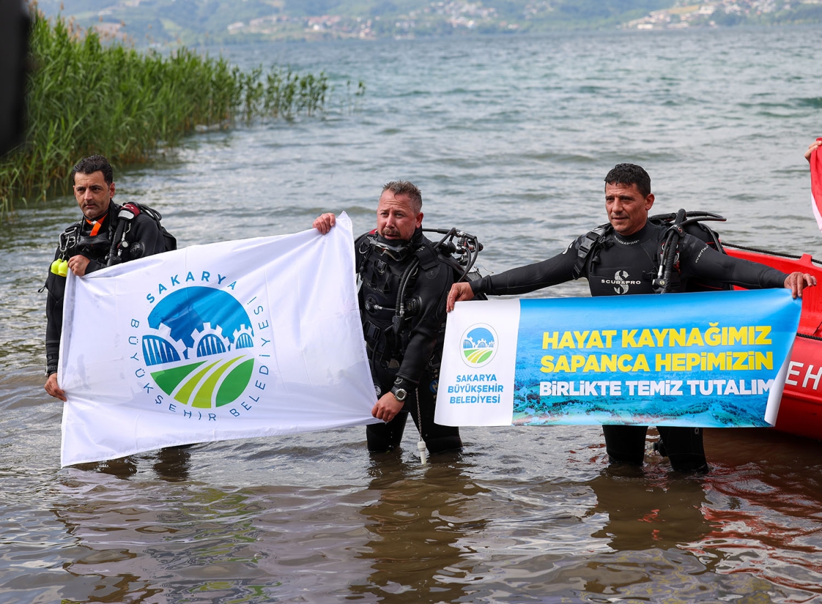 Sapanca Gölün'den çıkanlar şaşırttı