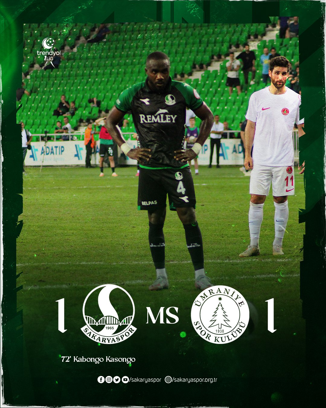 SAKARYASPOR-ÜMRANİYE