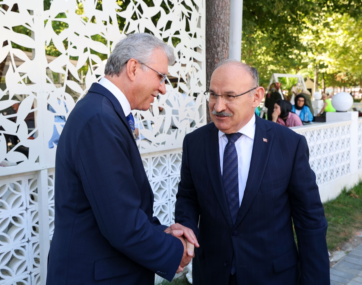 Başkan Yüce, Vali Karadeniz’i konuk etti