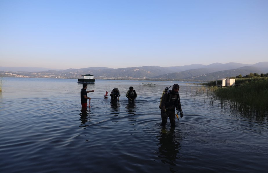 Sapanca Gölü'nde hayalet ağlar temizlenecek