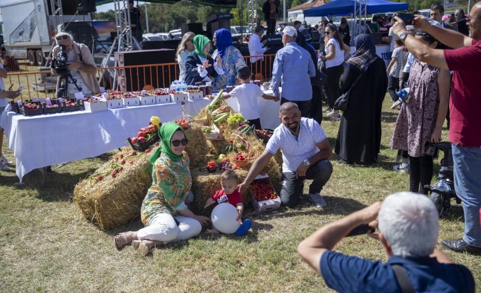 Sakarya'da Çilek Festivali düzenlendi