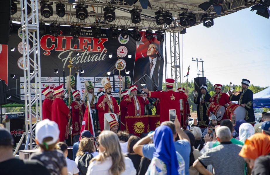 Sakarya'da Çilek Festivali düzenlendi