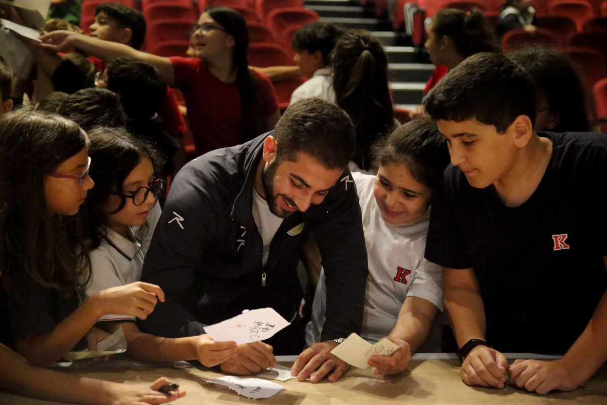 Büyükşehir hentbol minik sporseverlerle buluştu