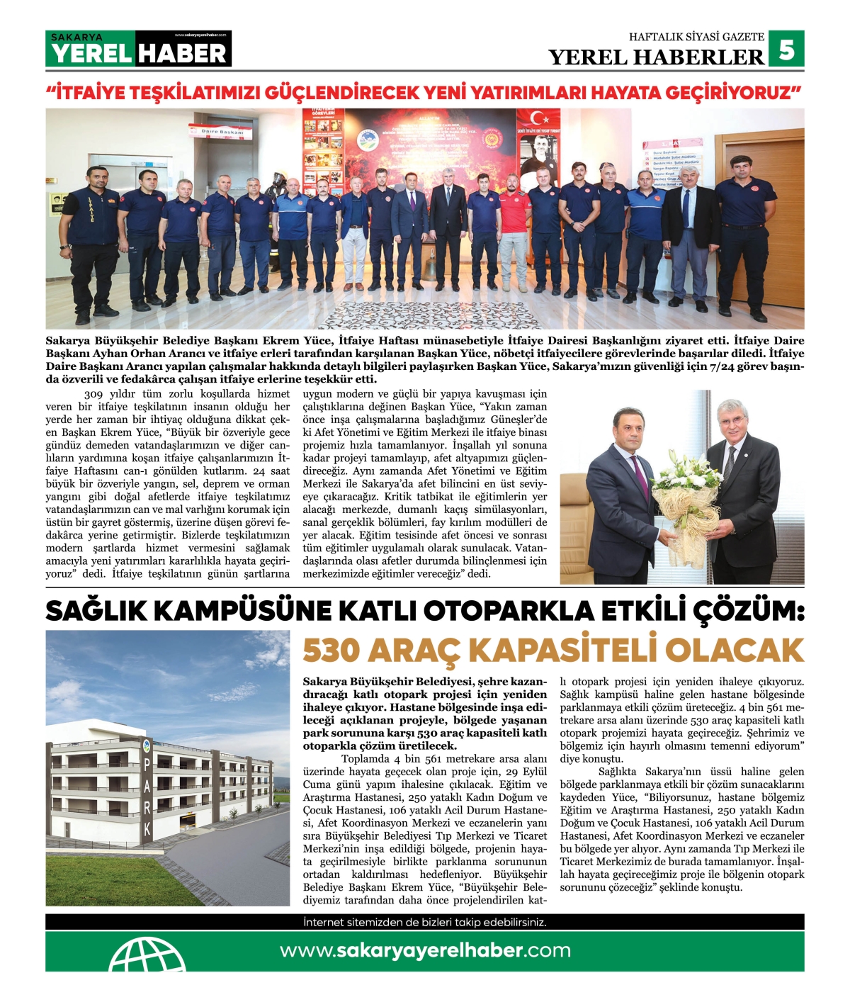Sakarya Yerel Haber Gazetesi 22.Sayısı Çıktı