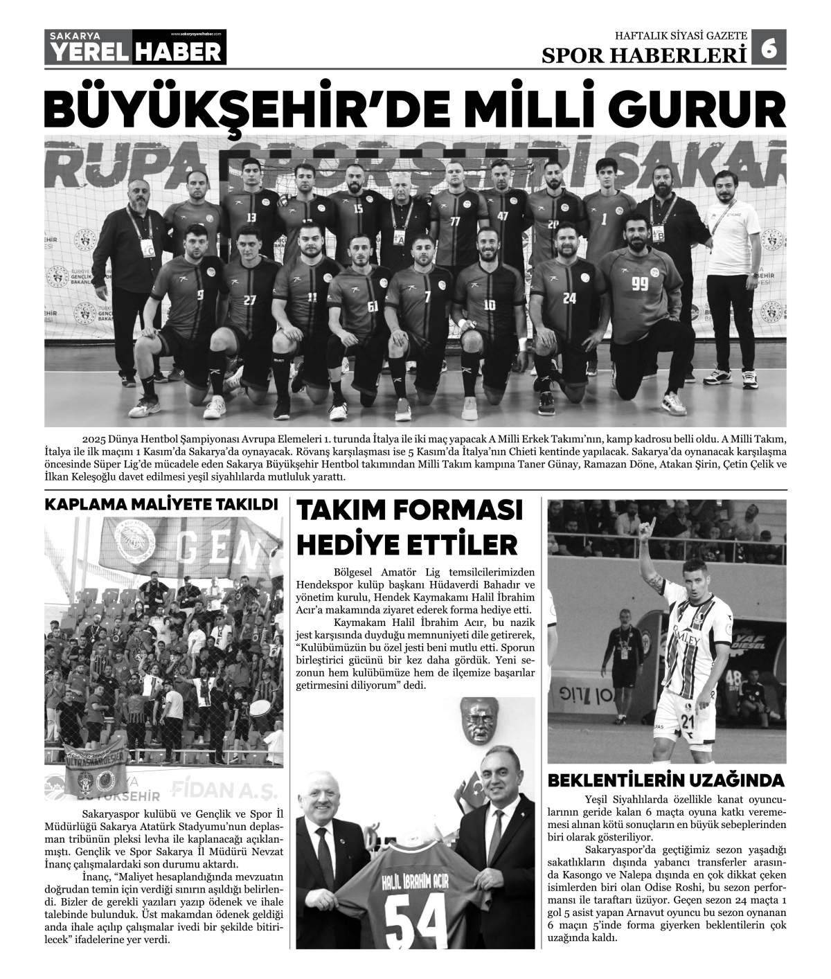 Sakarya Yerel Haber Gazetesi 22.Sayısı Çıktı