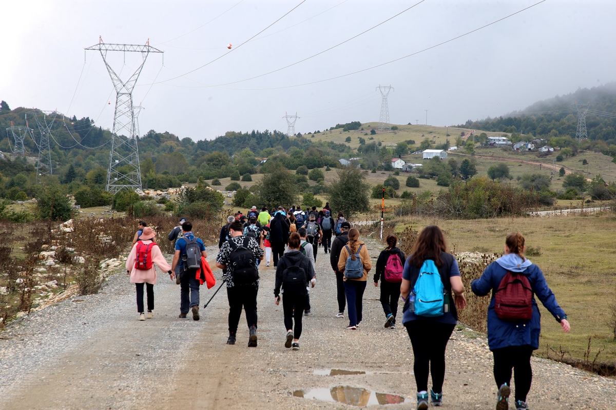15 kilometrelik parkurda unutulmaz deneyim