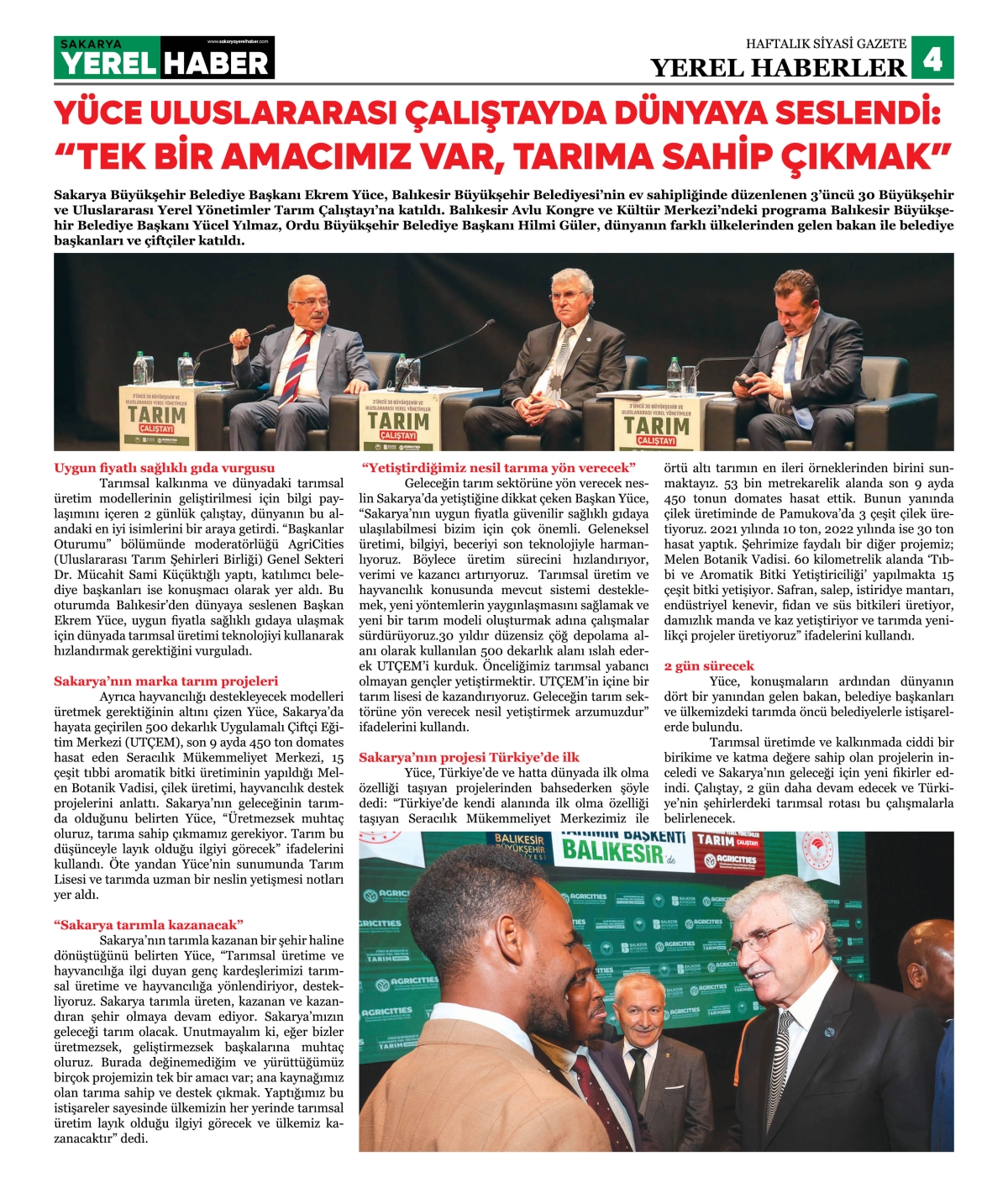 Sakarya Yerel Haber Gazetesi 23.Sayısı Çıktı