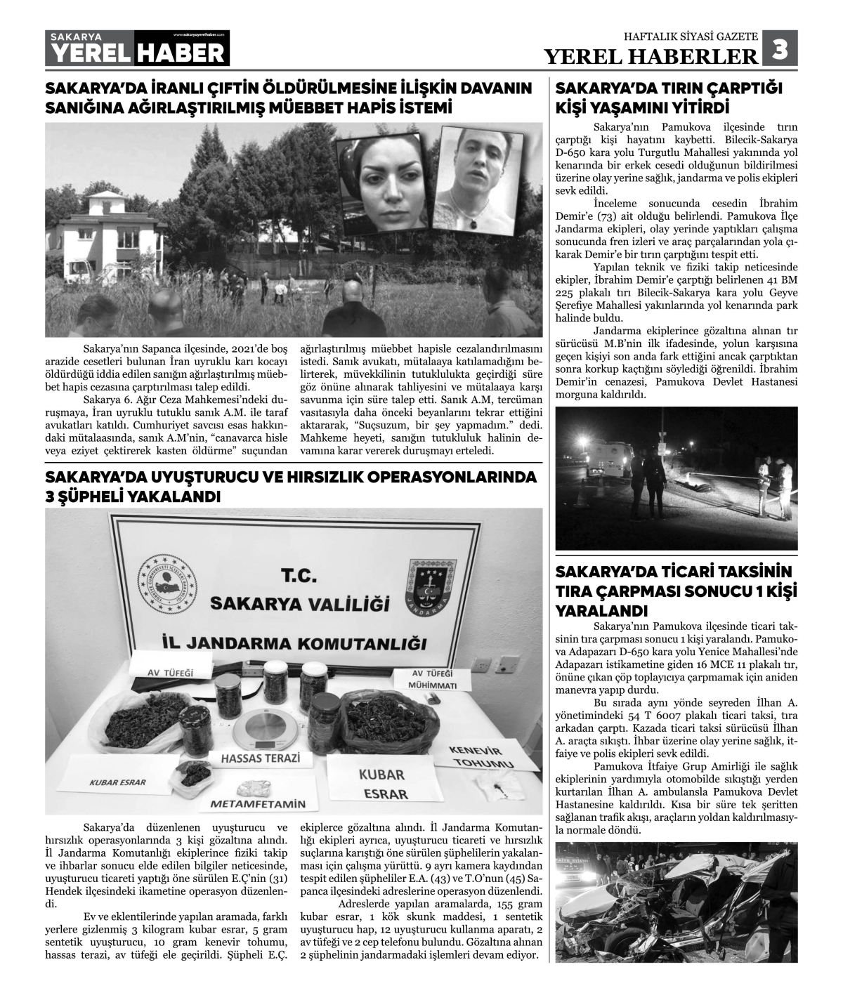 Sakarya Yerel Haber Gazetesi 24.Sayısı Çıktı