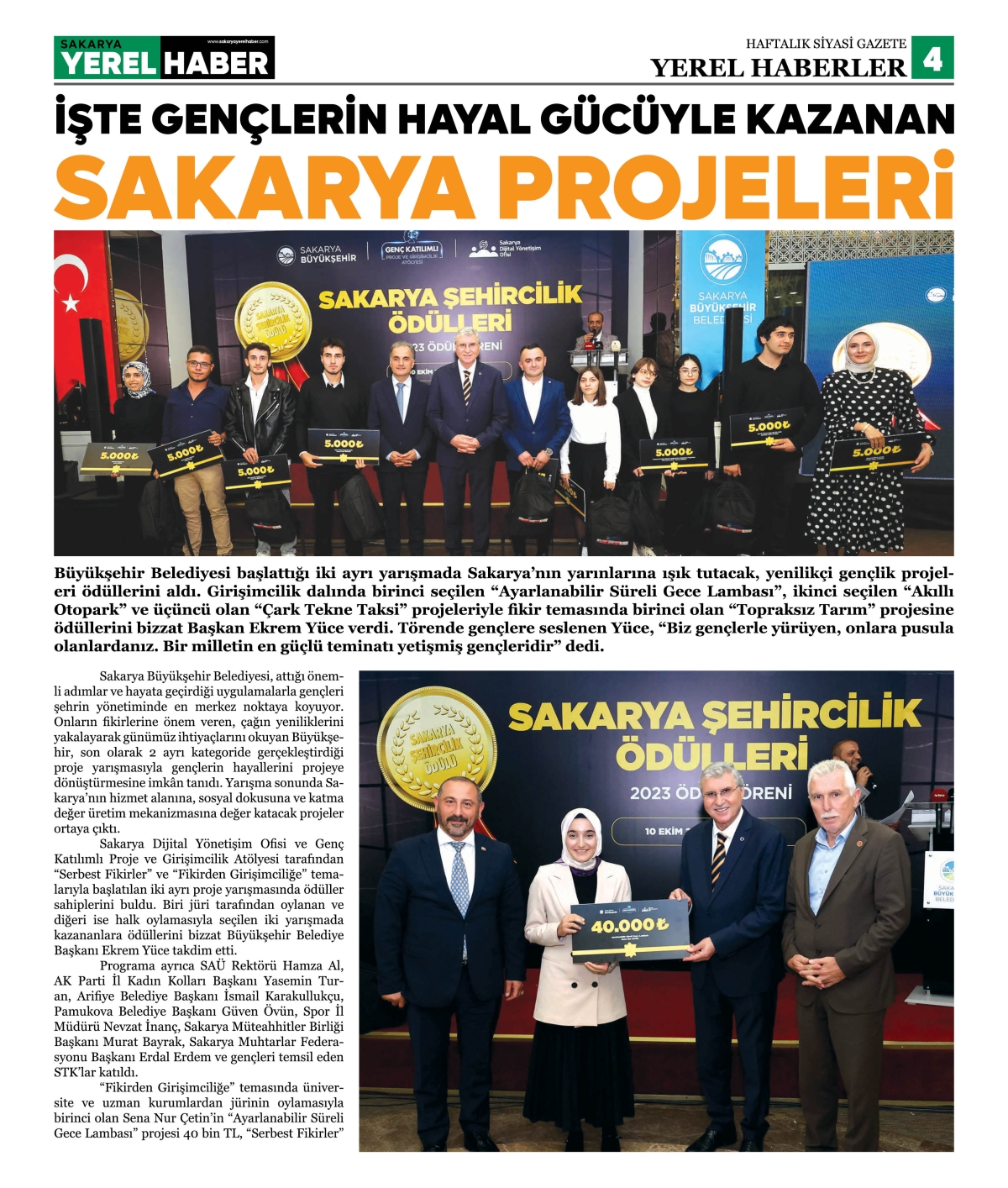 Sakarya Yerel Haber Gazetesi 24.Sayısı Çıktı