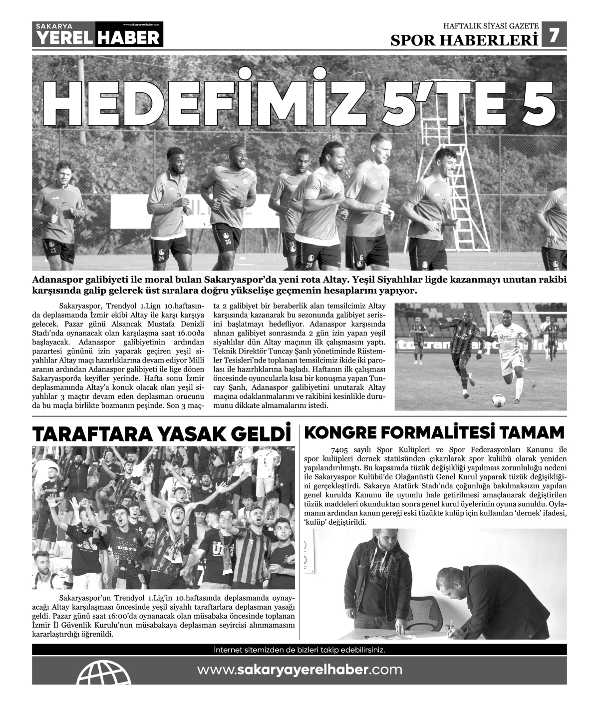Sakarya Yerel Haber Gazetesi 26.Sayısı Çıktı