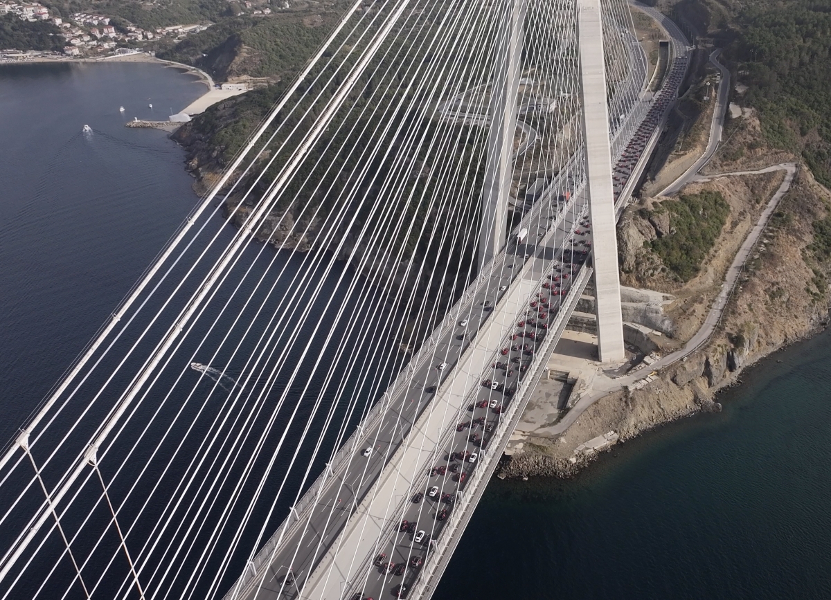 Togg'lar, Yavuz Sultan Selim Köprüsü'nde