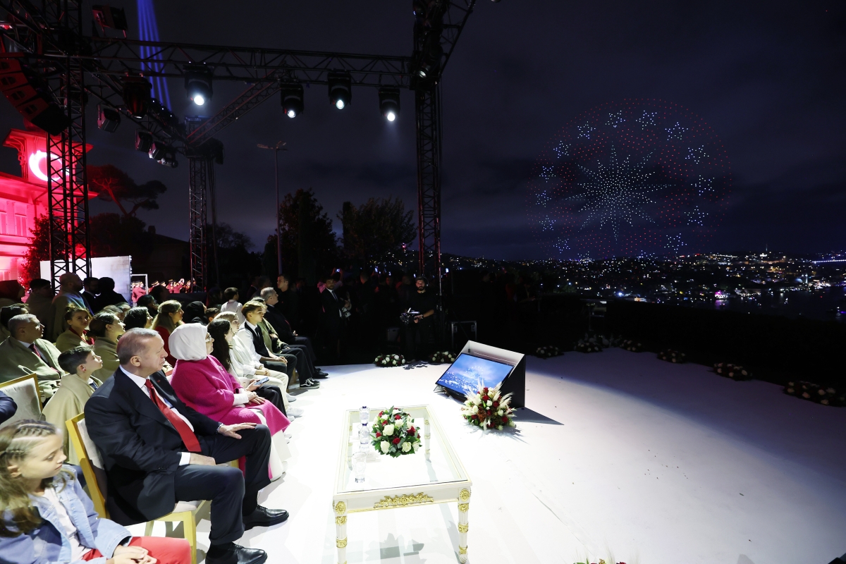 2023 dronla 100. yıl gösterisi