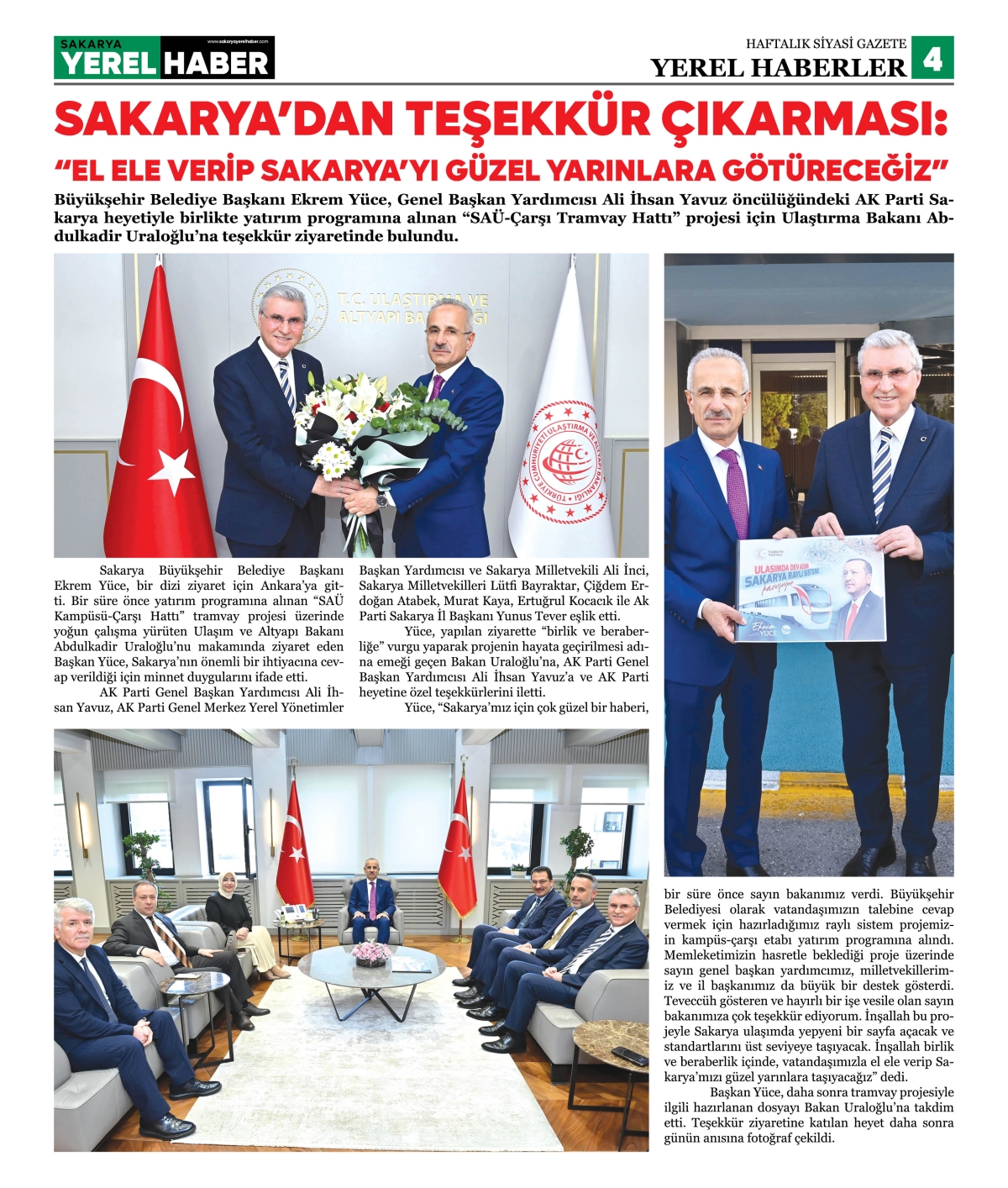 Sakarya Yerel Haber Gazetesi 28.Sayısı Çıktı