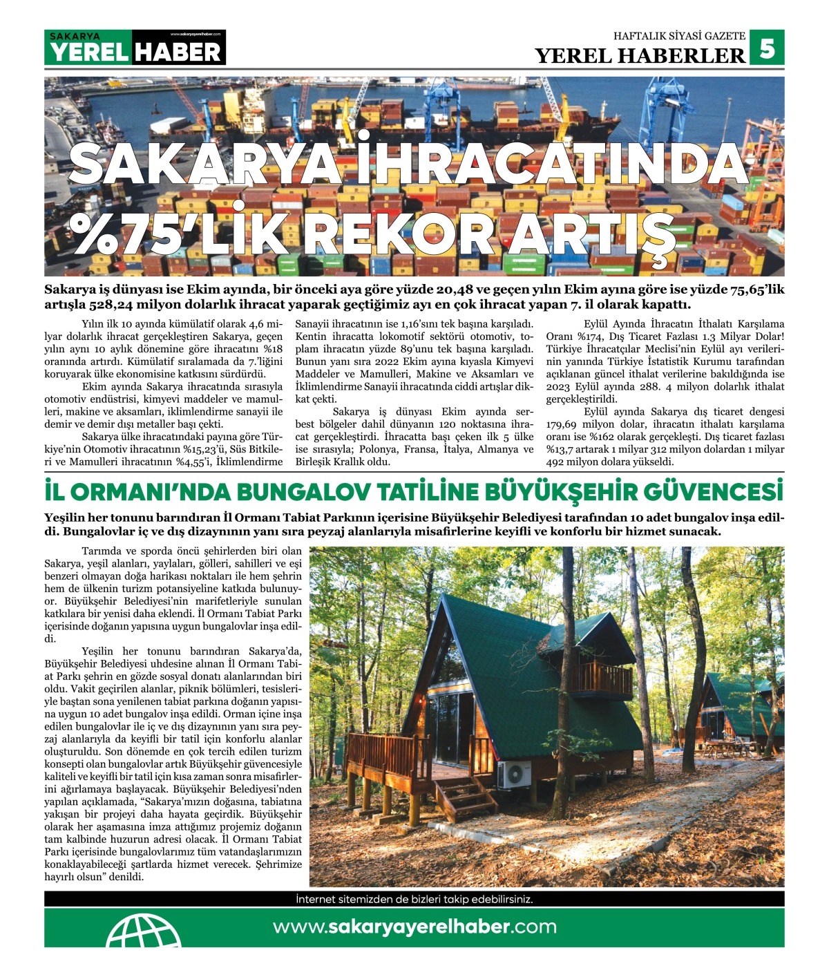 Sakarya Yerel Haber Gazetesi 28.Sayısı Çıktı