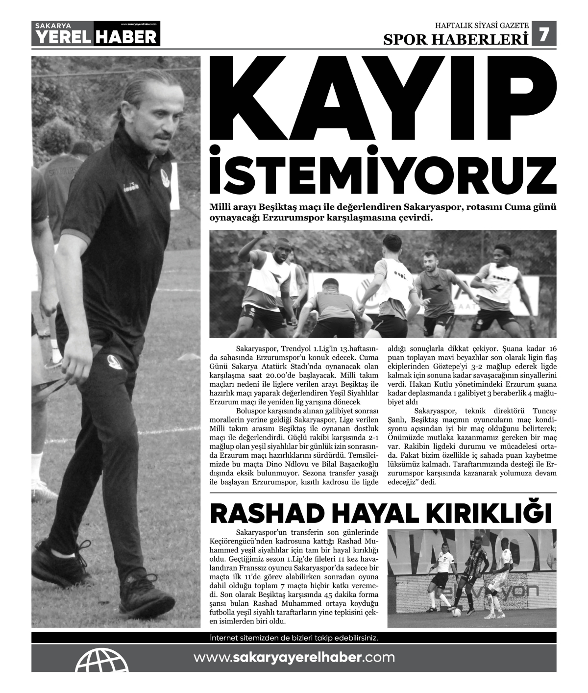Sakarya Yerel Haber Gazetesi 30.Sayısı Çıktı