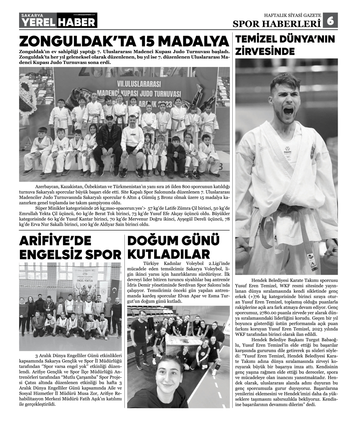 Sakarya Yerel Haber Gazetesi 32.Sayısı Çıktı