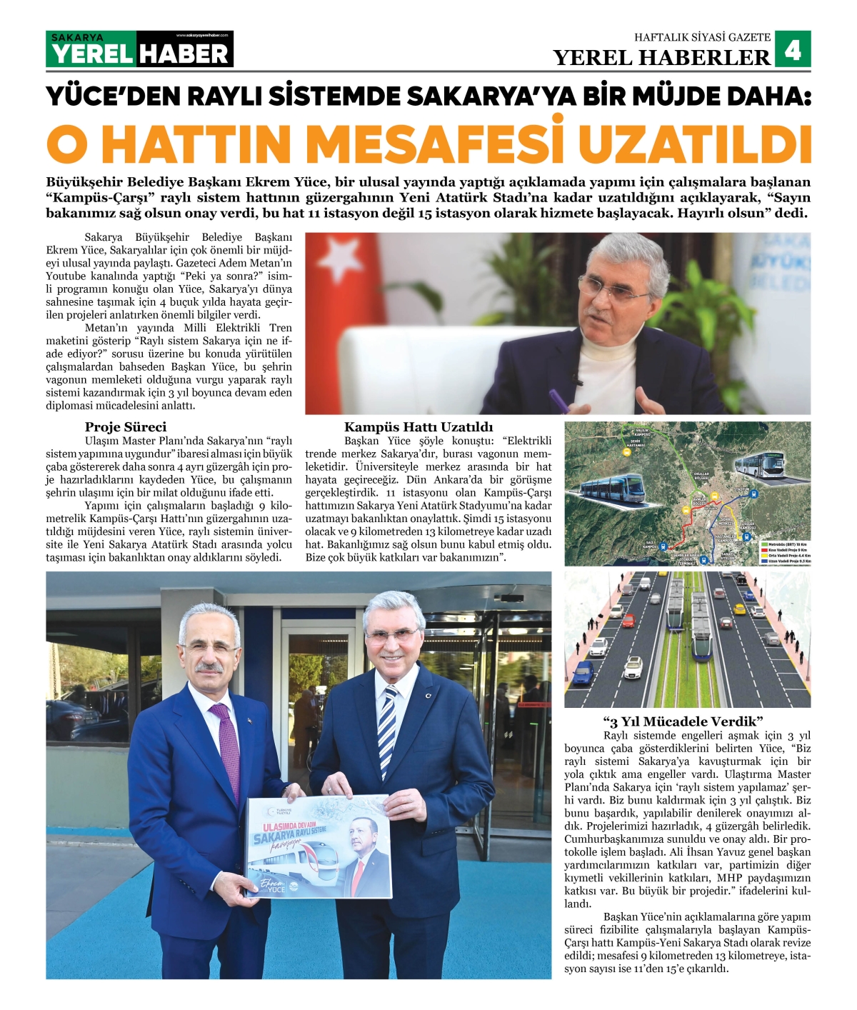 Sakarya Yerel Haber Gazetesi 35.Sayısı Çıktı 