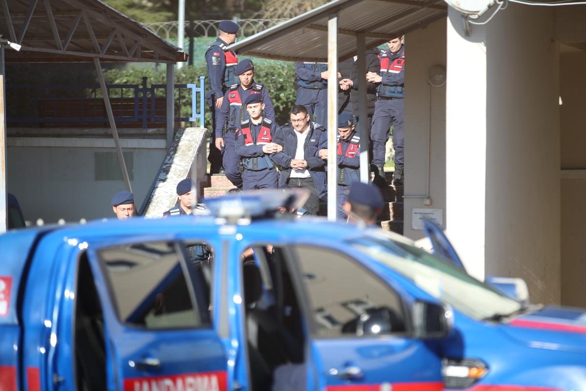 Kazaya ilişkin gözaltına alınan 7 sürücü adliyede